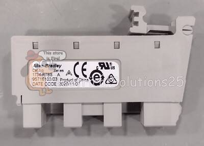 New 1 PC Allen Bradley 1734-RTBS Terminal Block - Free Shipping