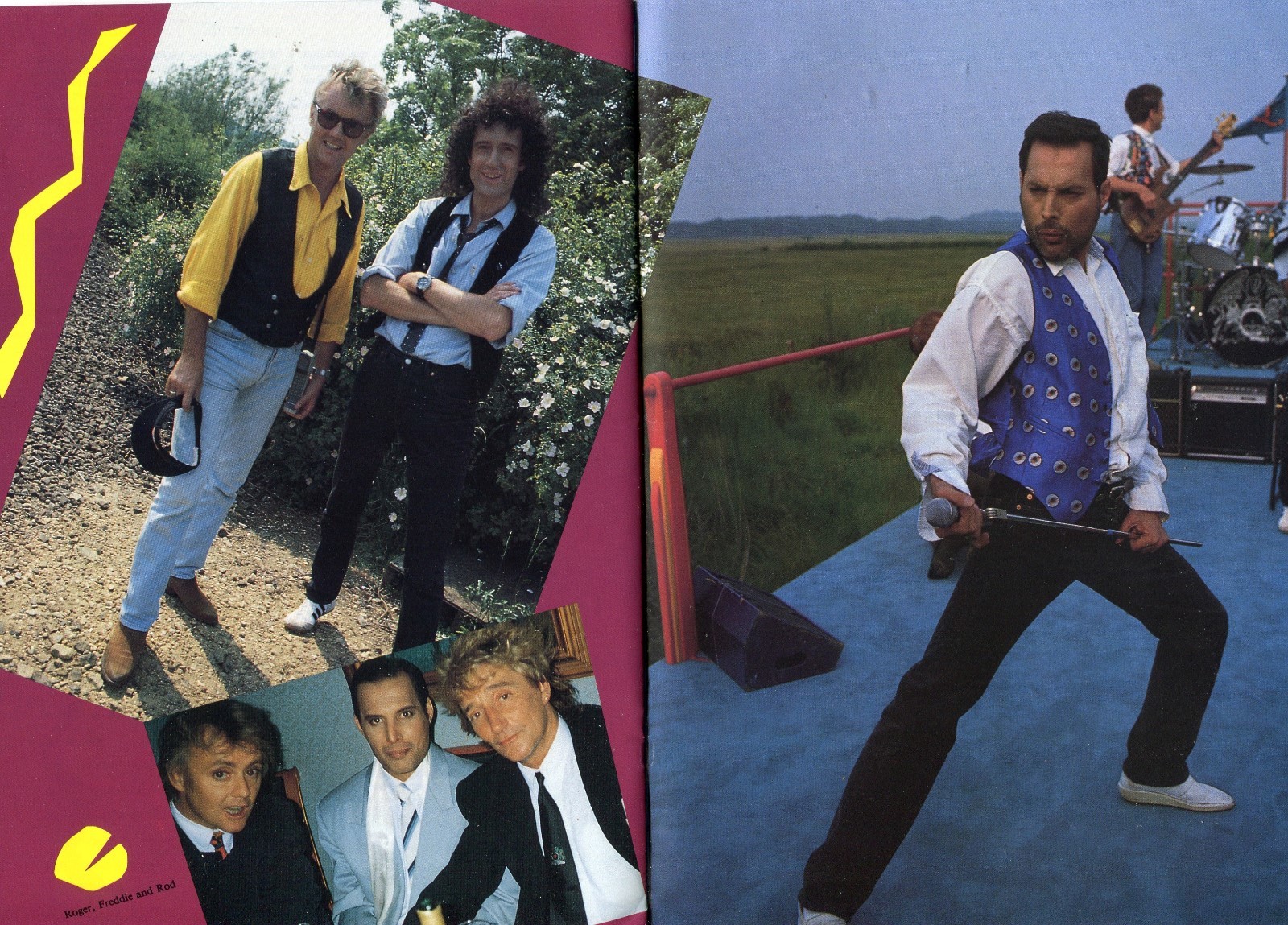 QUEEN SUMMER 1990 OFFICIAL INTERNATIONAL FAN CLUB MAGAZINE FREDDIE MERCURY