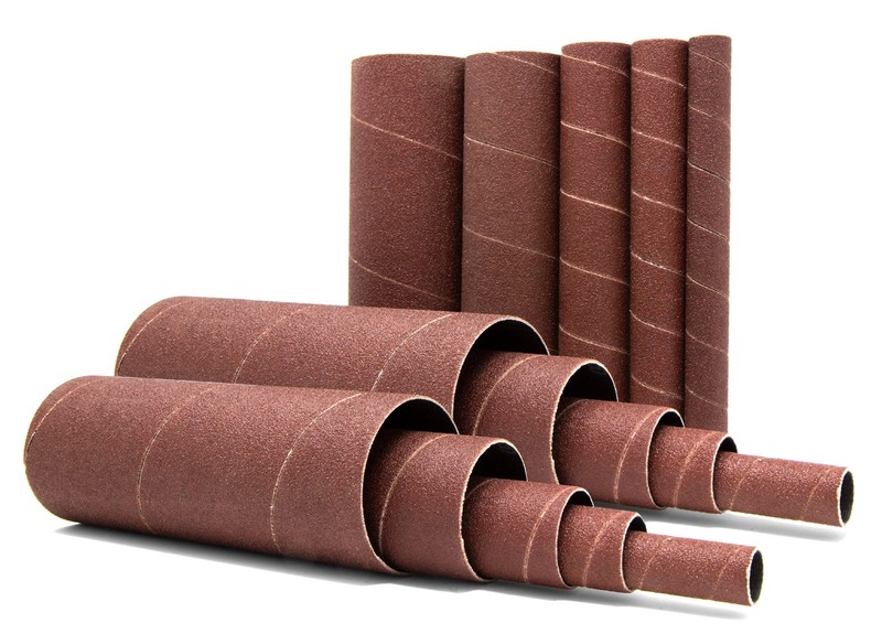 Oscillating Spindle Sandpaper Sanding Sleeves with 5-5/8-Inch Height, Assor