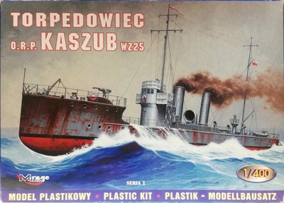 Mirage Hobby 40027 Torpedowiec O. R.p. Kaszub WZ25 1:400