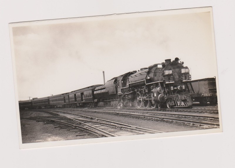 ð Locomotive Chesapeake & Ohio Railway #484 ð¸ Rare Cpa