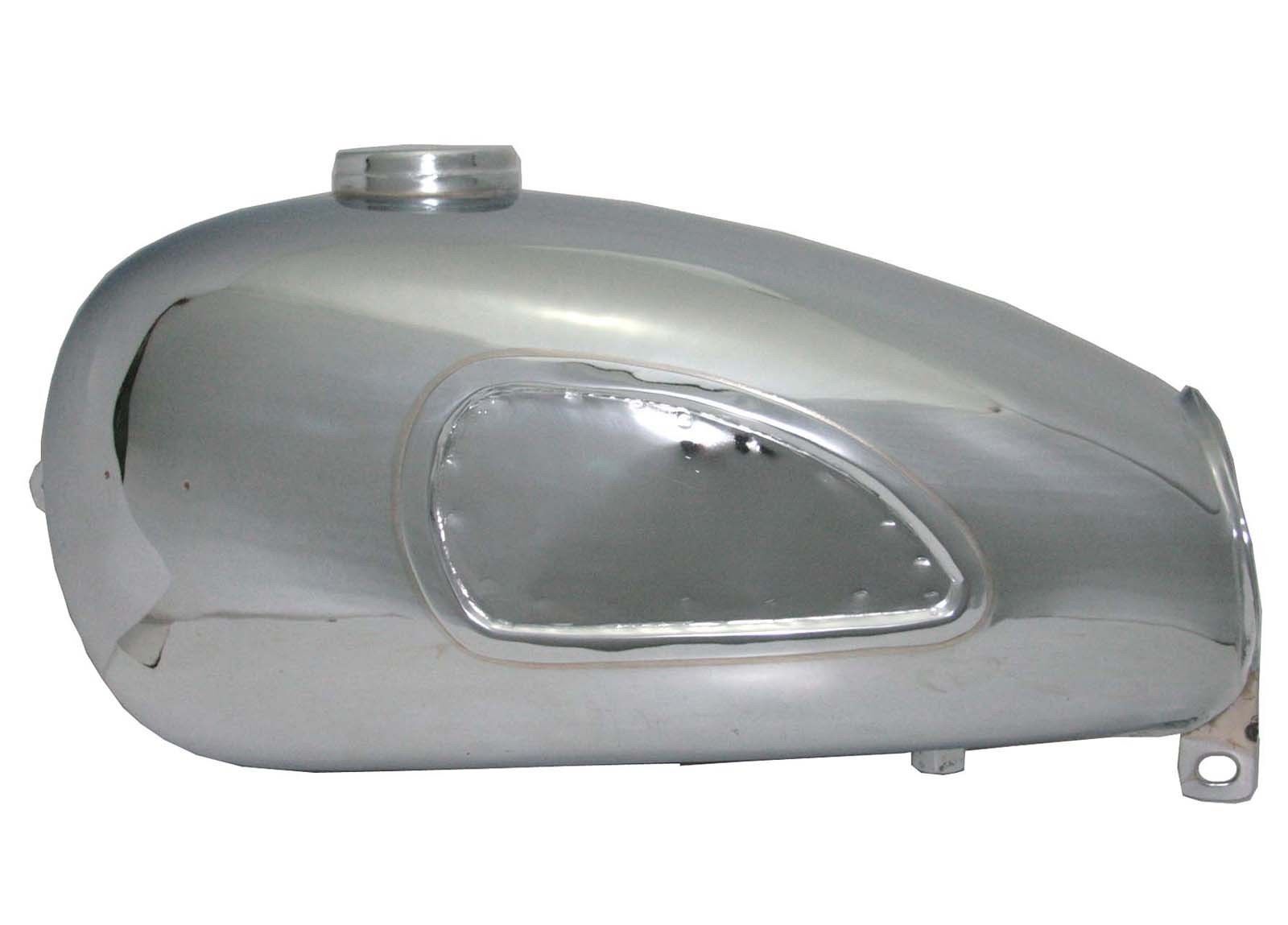 1950's Horex Regina Columbus 350cc Petrol Fuel Tank Steel Chrome Plated 