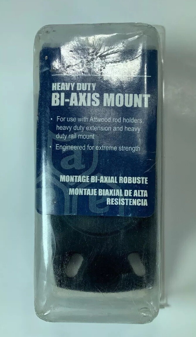 Attwood Bi-Axis Mount Heavy Duty 5011-7 Black NIP