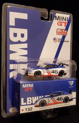 ミニカー MINIGT R35 LBWK Brazil Convention ミニカー MINIGT R35 LBWK 2024 Brazil Convention Mini GT 718