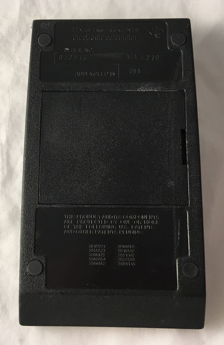 Vintage Texas Instruments TI-30 Scientific Calculator w/ Case - Tested