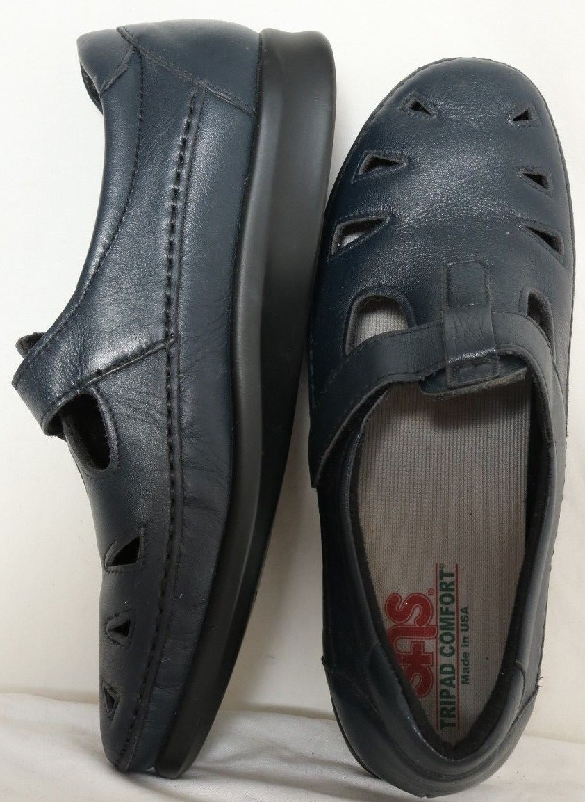 SAS Roamer Navy Closed Toe Mary Jane Tripad Comfort USA C4824459 Women's US 9 M