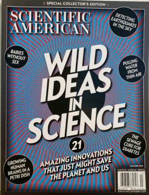Scientific American Summer 2019 Wild Ideas in Science FREE SHIPPING CB