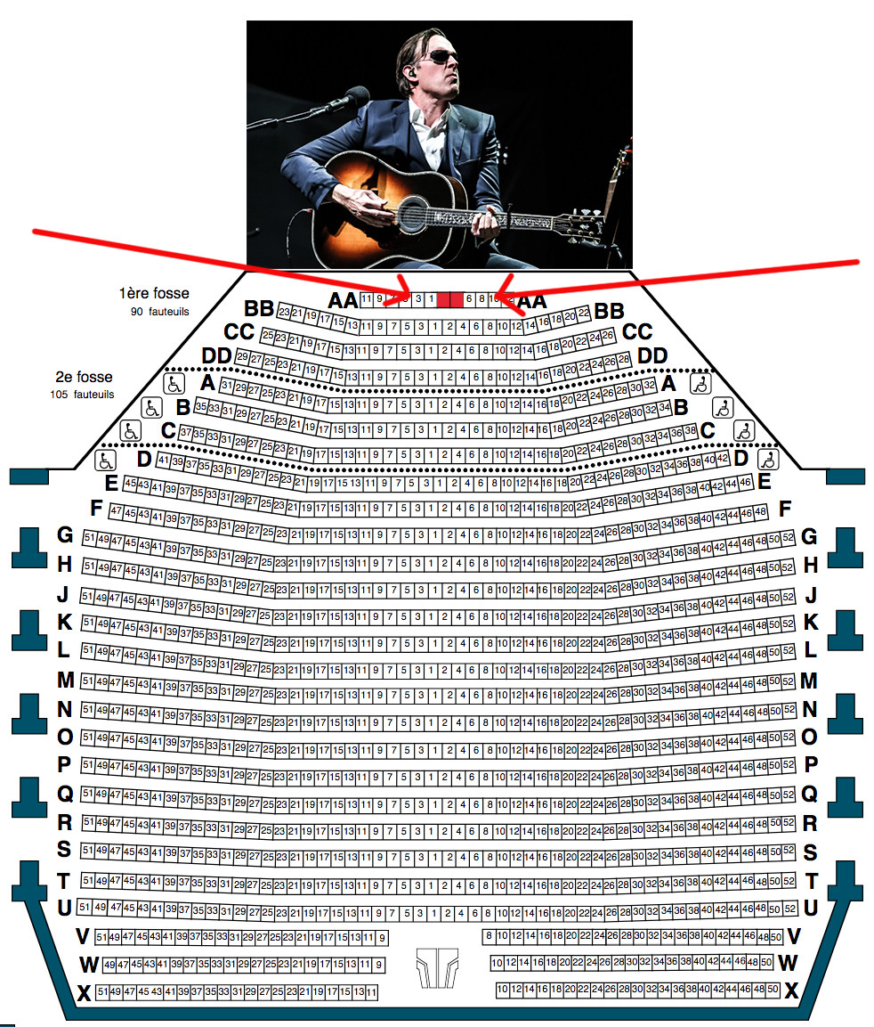 2 JOE BONAMASSA First Row Tickets QUEBEC CITY 10/29/2018 Best Seats In The House