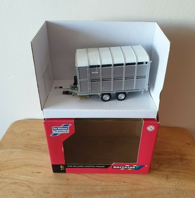 Britains Farm Ifor Williams Livestock Trailer 40710 Boxed