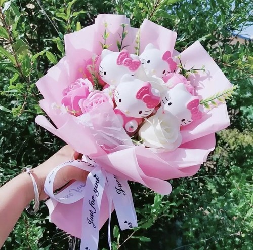 SANRIO HELLO KITTY FLOWER ストラップ Japan Sanrio 90s Phone Strap - Hello Kitty : Flower Fairy