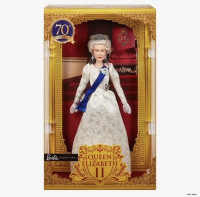   Barbie Signature QUEEN ELIZABETH II PLATINUM JUBILEE DOLL! New! Fast Ship!  