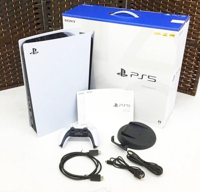 Sony Playstation 5 PS5 Console Used Excellent+ Disc Digital CFI-1100 CFI-1200