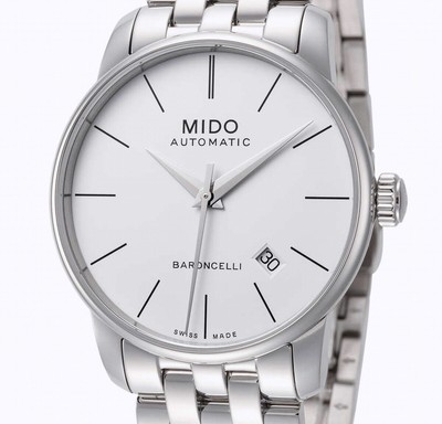 Mido Baroncelli Automatic 38mm Men's Watch 80 Hrs. Power Reserve M860.0.47.61