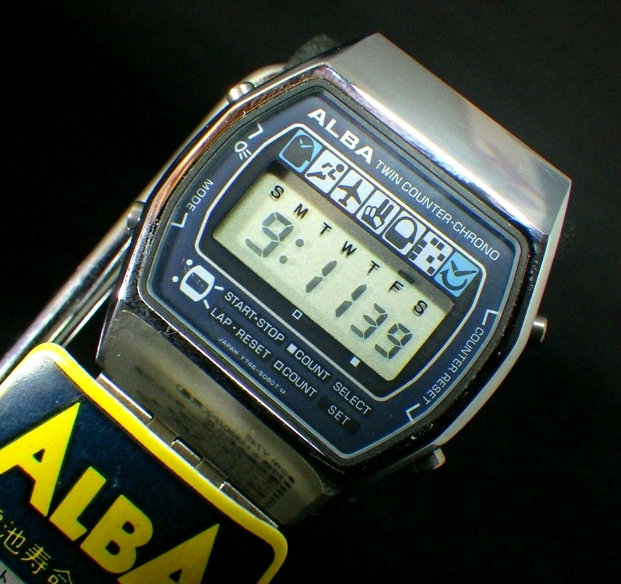 70年代 SEIKO ALBA A229-5000 SEIKO - A229 5000 - Digital - Vintage Digital Watch