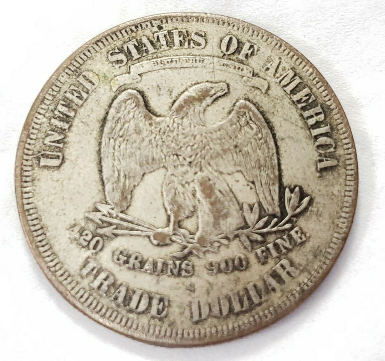 1876-S 1876 S  $1 Silver Trade Dollar