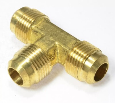 Gas Flare Tee T Male Union Fitting 1/2 Sae 45 Propane