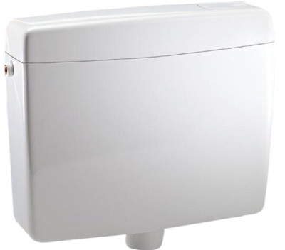 Sanit Aufputz WC Spülkasten Nova 6 - 9 Liter Start/Stop Spartaste Ersatz Geberit