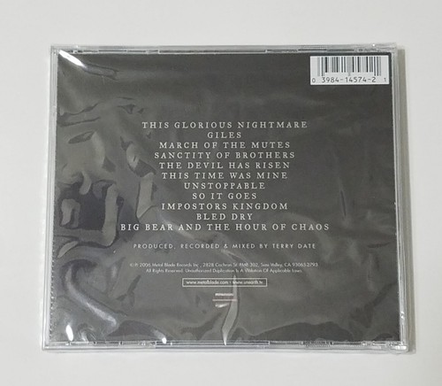 Unearth III: In the Eyes of Fire CD (Metal Blade, 2006) -- NEW! SEALED!!