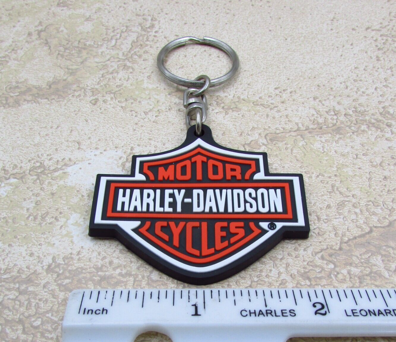 QTY 2 Pack Hannum's Harley Davidson Pennsylvania , Bar & Shield, Key Chain, Fob