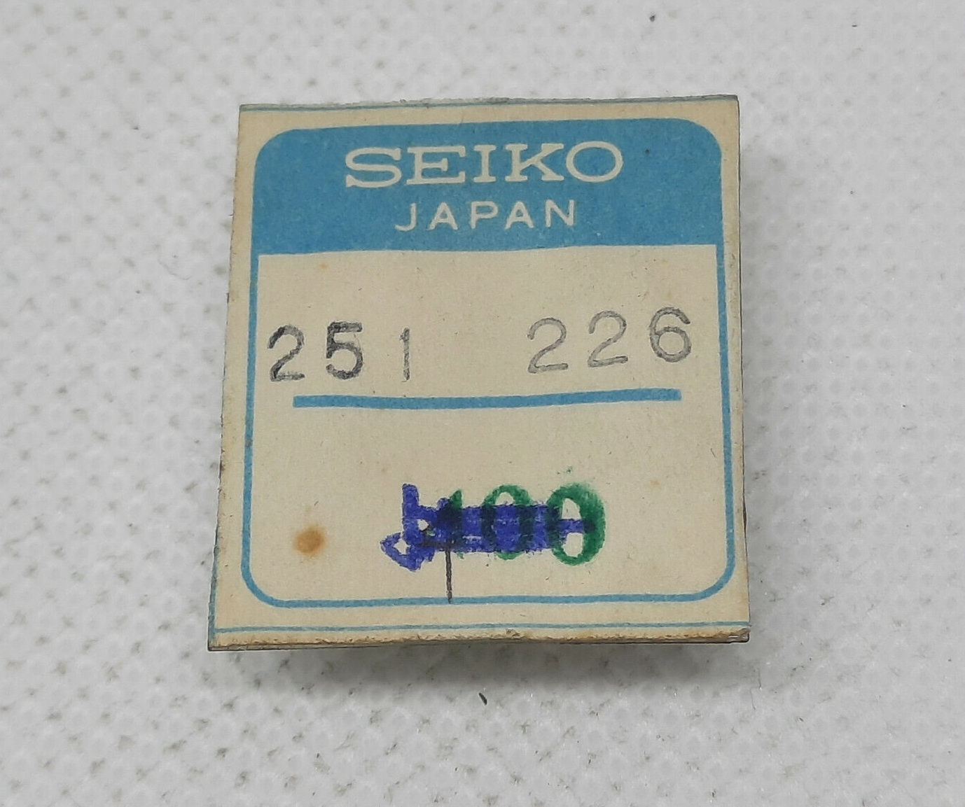 SEIKO　時計パーツ Genuine NOS Seiko 251226 Escape Wheel & Pinion for Seiko