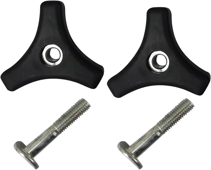 Handle Bolts 2 Sets Lawn Mower Knob Nut Screw for Most Lawn Machine Garden