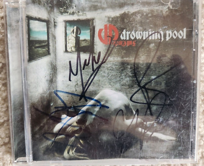  Drowning Pool Full Circle Autographed Signed CD, Aug-2007, Eleven Seven