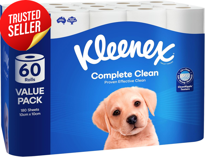 Toilet Paper Complete Clean 60 Count