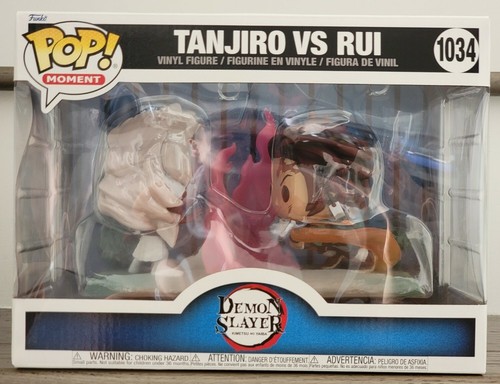 Funko Pop! Moment Demon Slayer TANJIRO VS RUI | eBay