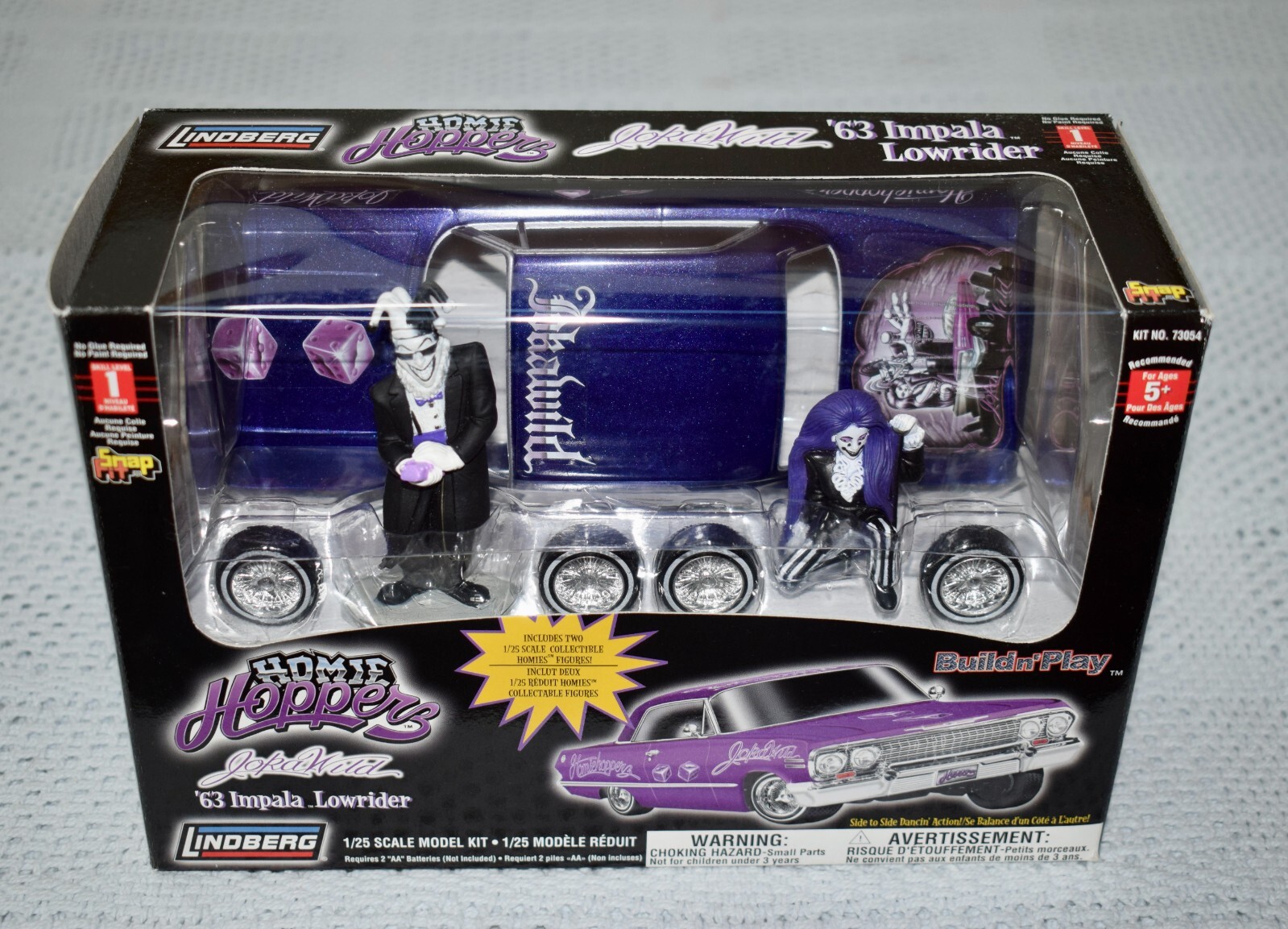 リンドバーグ ローライダーラジコン 63インパラ HOMIES チカーノ