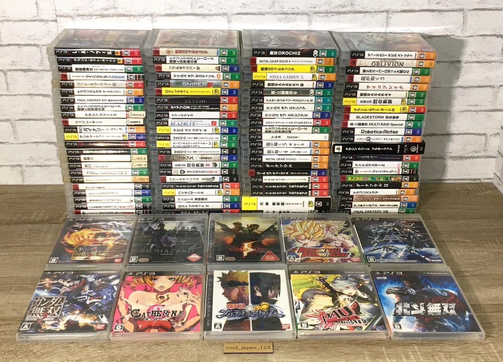 ps３ Lot Of 100 Sony PlayStation 3 PS3 Games Software Gundam