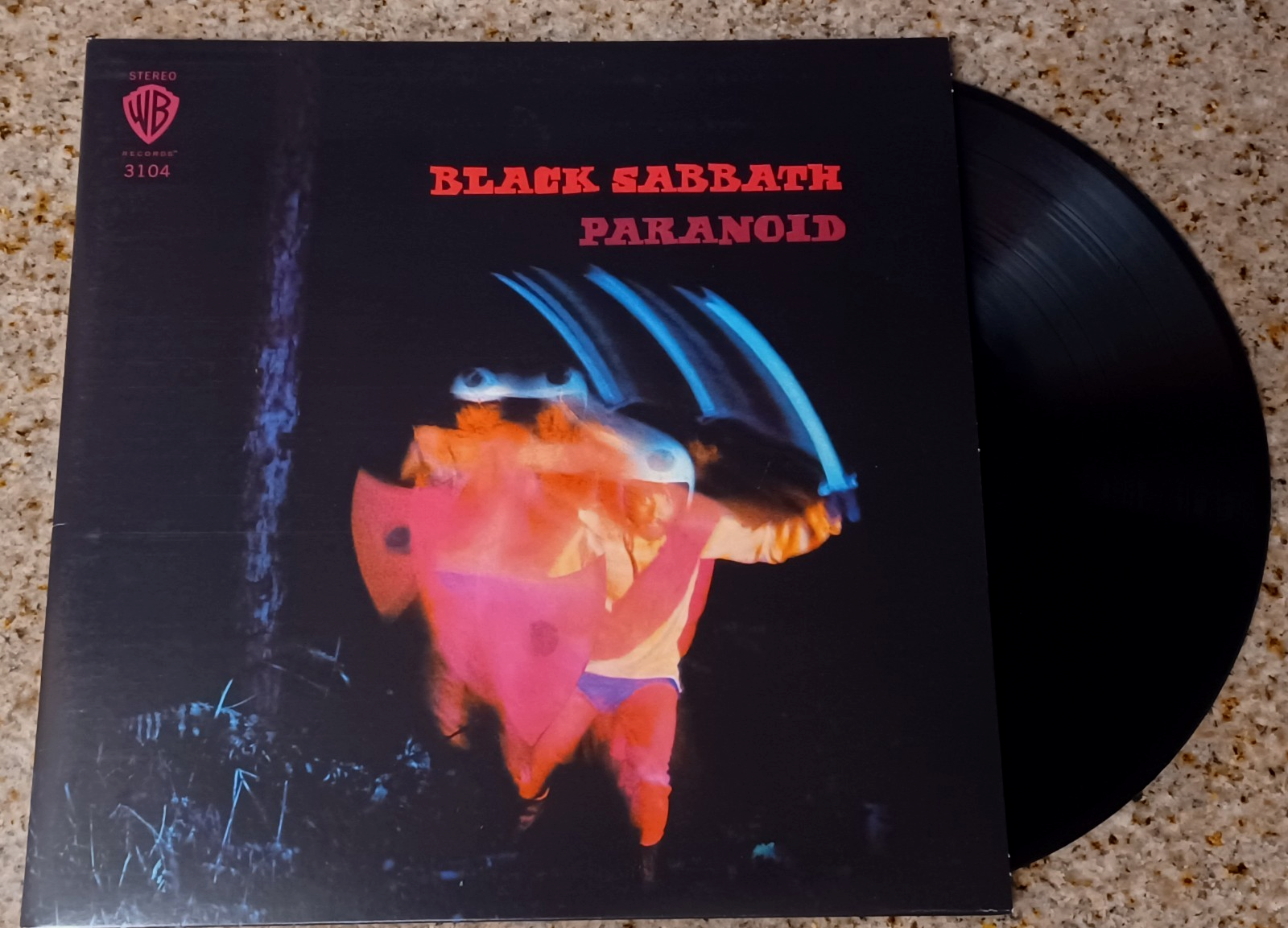 Black Sabbath Paranoid Vinyl LP - 2016 Reissue 180G Analog