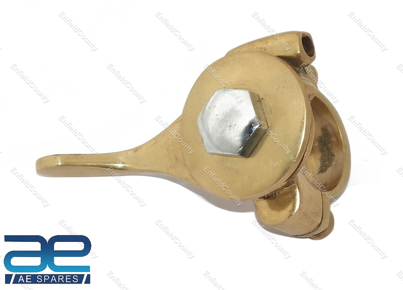 Air Choke Mag Lever Brass LH Side 1" Handlebar For NORTON BSA TRIUMPH AJS 