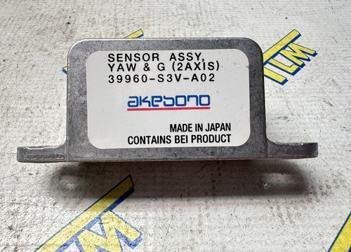 Acura TL MDX Yaw G Rate 39960-S3V-A02 Sensor ASSY White OEM