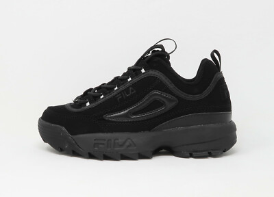fila shoes for girls black