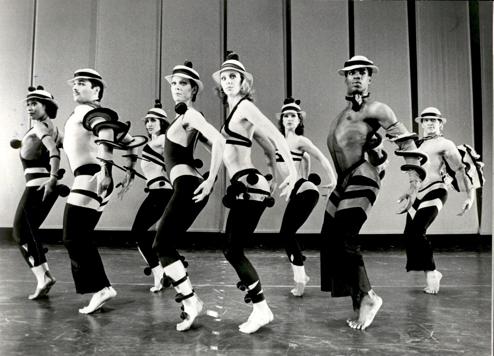 70's VTG＊Bob Fosse＊Dancin' ブロードウェイ＊希少Tee Vintage 70s Tee DANCIN' Bob Fosse Broadway Ribbed T-shirt