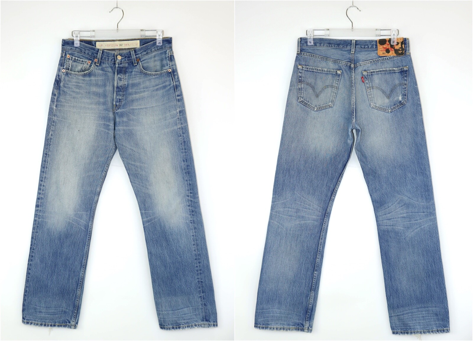 Levi's Vintage Limited Edition 501 Light Blue Washed Denim