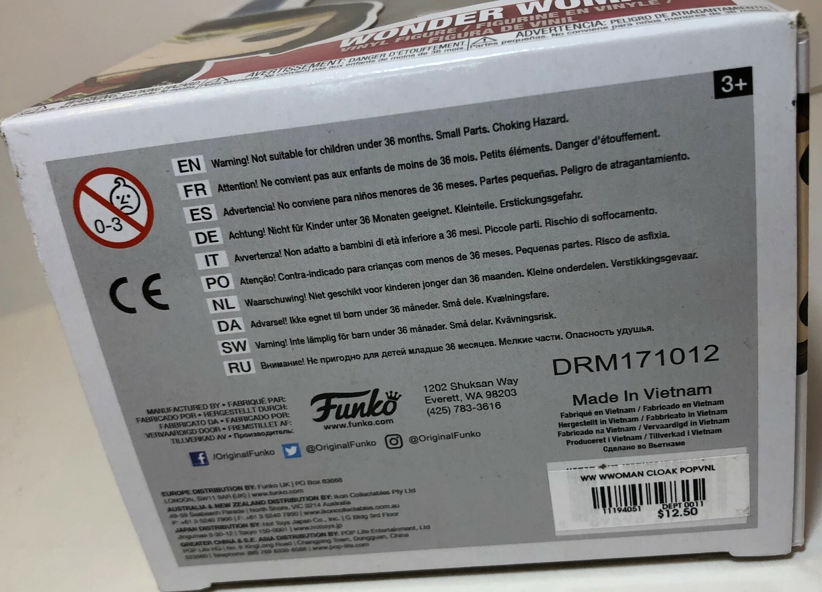 Funko Pop Heroes Wonder Woman Vinyl 