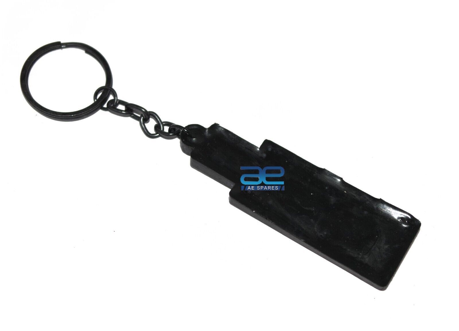 Pair Blank Key & Keyring For Royal Enfield Interceptor Continental Gt 650  