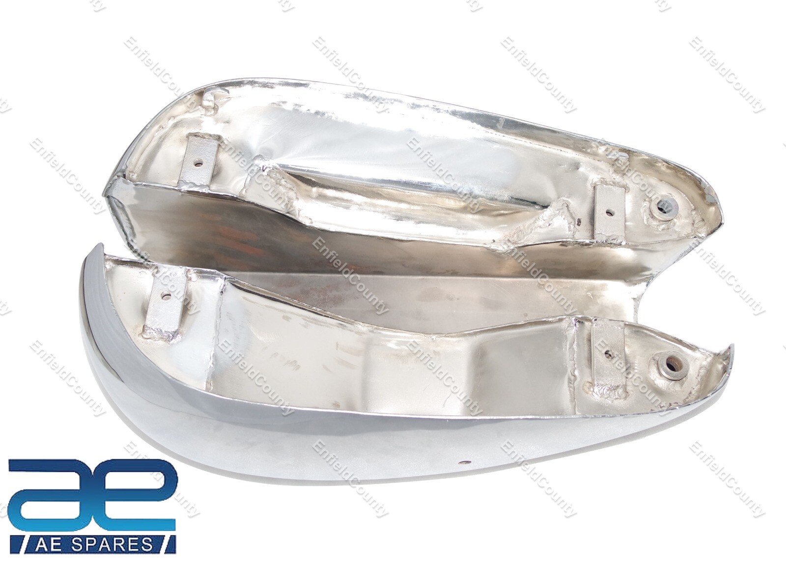 For Royal Enfield J & G Models 1946 & Onwards Fuel Tank Chrome plated With Cap 