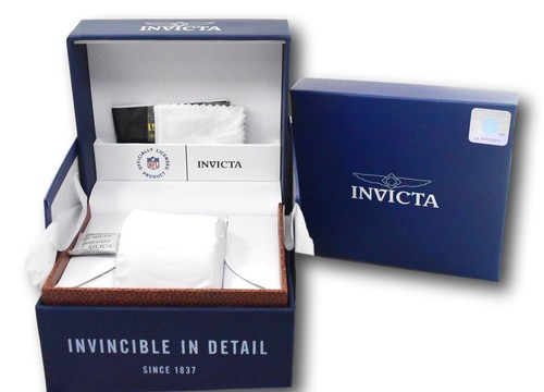 Pre-owned Invicta Nfl Seattle Seahawks Men's 52mm Carbon Fiber Chronograph Watch 41991