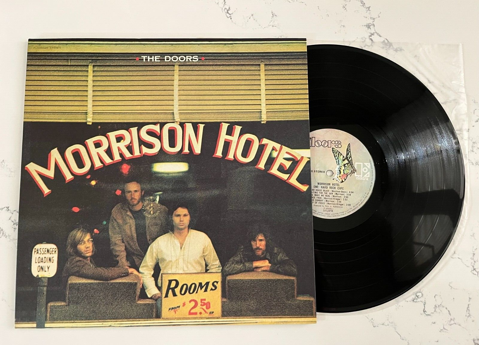 The Doors - Morrison Hotel JAPAN LP MINT 1978 RARE PSYCH