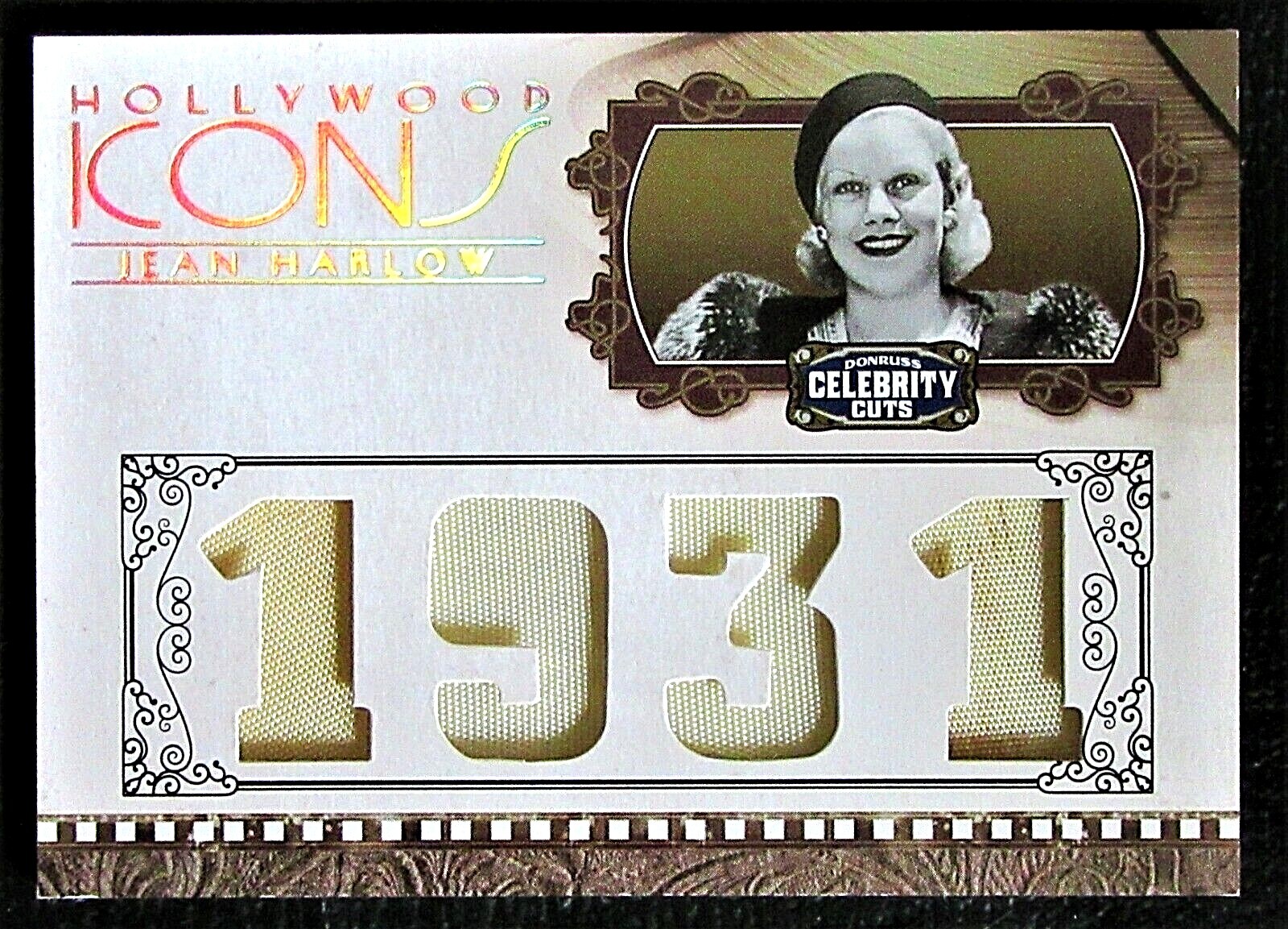 人気特価をすべて JEAN HARLOW quad ICONS /25, #08 Americana Donruss 2008 その他