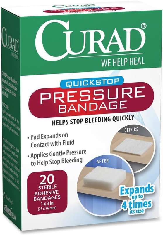 Pressure Adhesive Bandages, 2.75 X 1, 100/Box