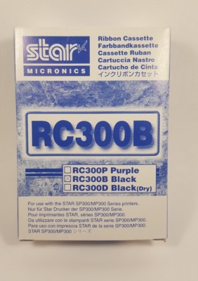 Genuine Star Micronics RC300B Ribbon Cassette 80981611 Black / FREE SHIPPING
