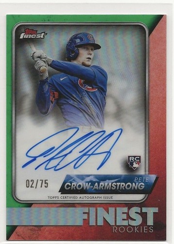 2024 Topps Finest - Pete Crow-Armstrong #FR-PC