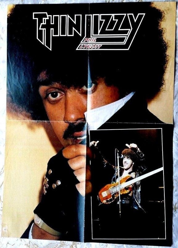  Thin Lizzy ( Phil Lynott ) - Poster