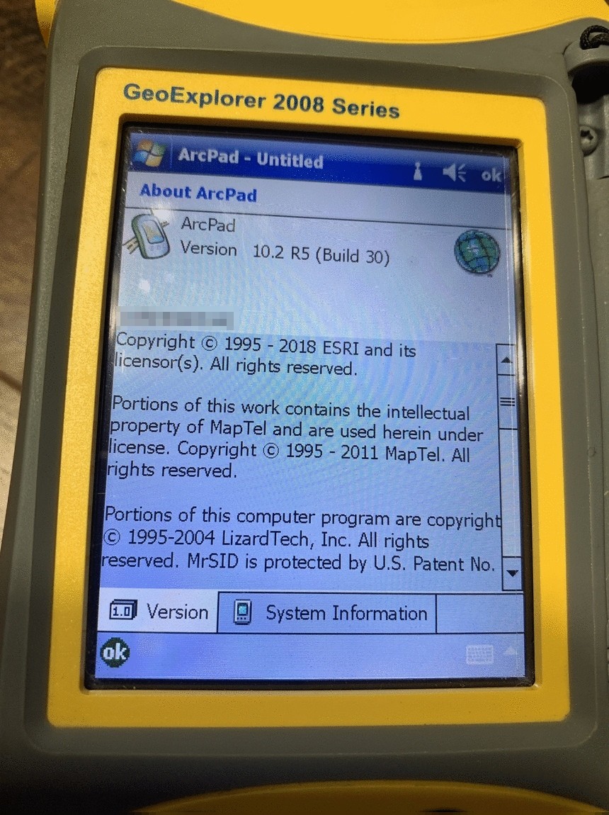 Trimble Geo XT ( 2008 Series) with ArcPAD 10, Case, Cables, CD, Box, Paperwork