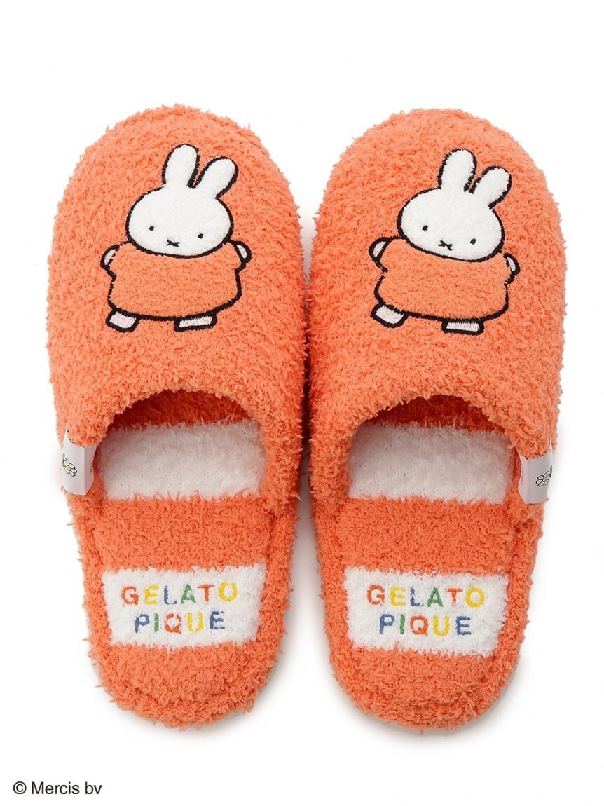 Gelato Pique Dick Bruna Miffy Room Shoes Orange Size 22 Gelato Pique Dick Bruna Miffy Room Shoes Orange Size 22
