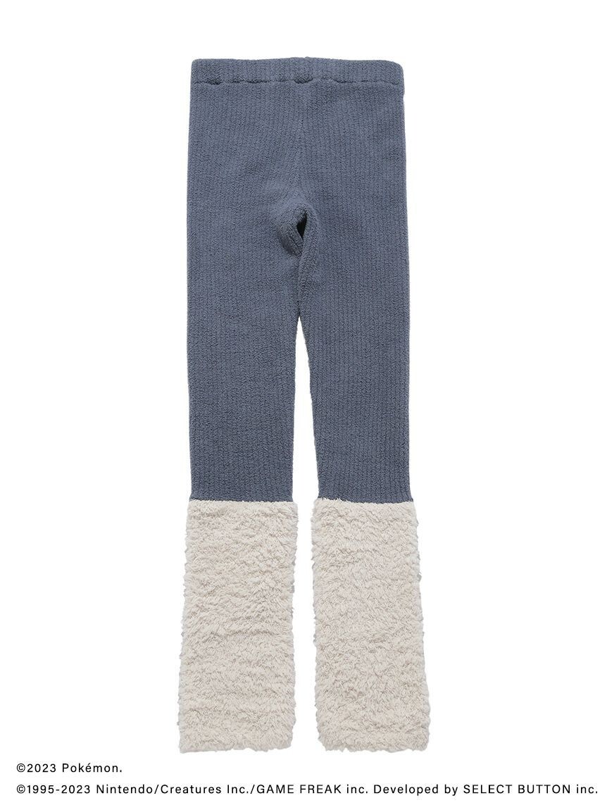 Pre-owned Gelato Pique Pokemon Sleep ×  Snorlax Hoodie & Leg Warmer Leggings Set Pajama In Black