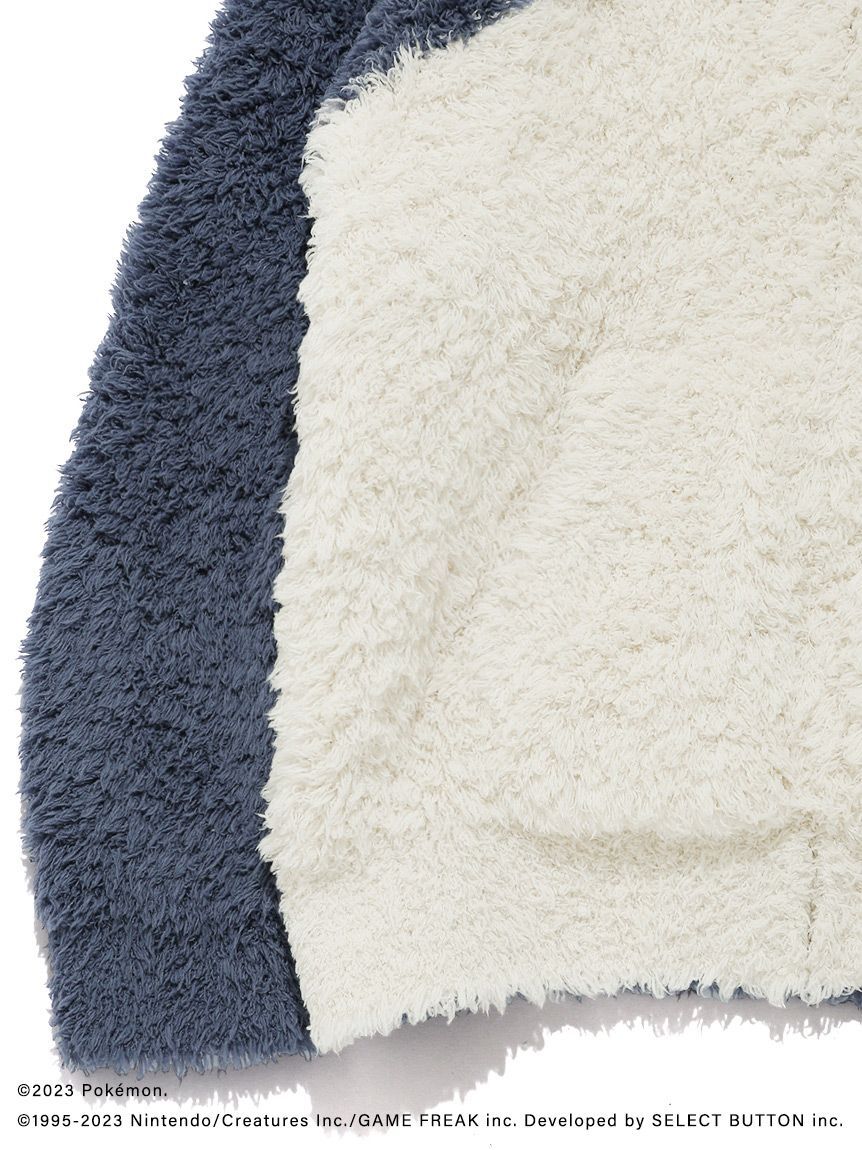 Pre-owned Gelato Pique Pajamas Parka & Shorts Japan Nintendo Junior Pokemon Snorlax Sleep In Yellow